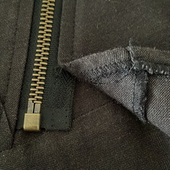 SALE! Vivienne Hu Brown V-Neck Blouse w/ Maxi Drape - Picture 12 of 12